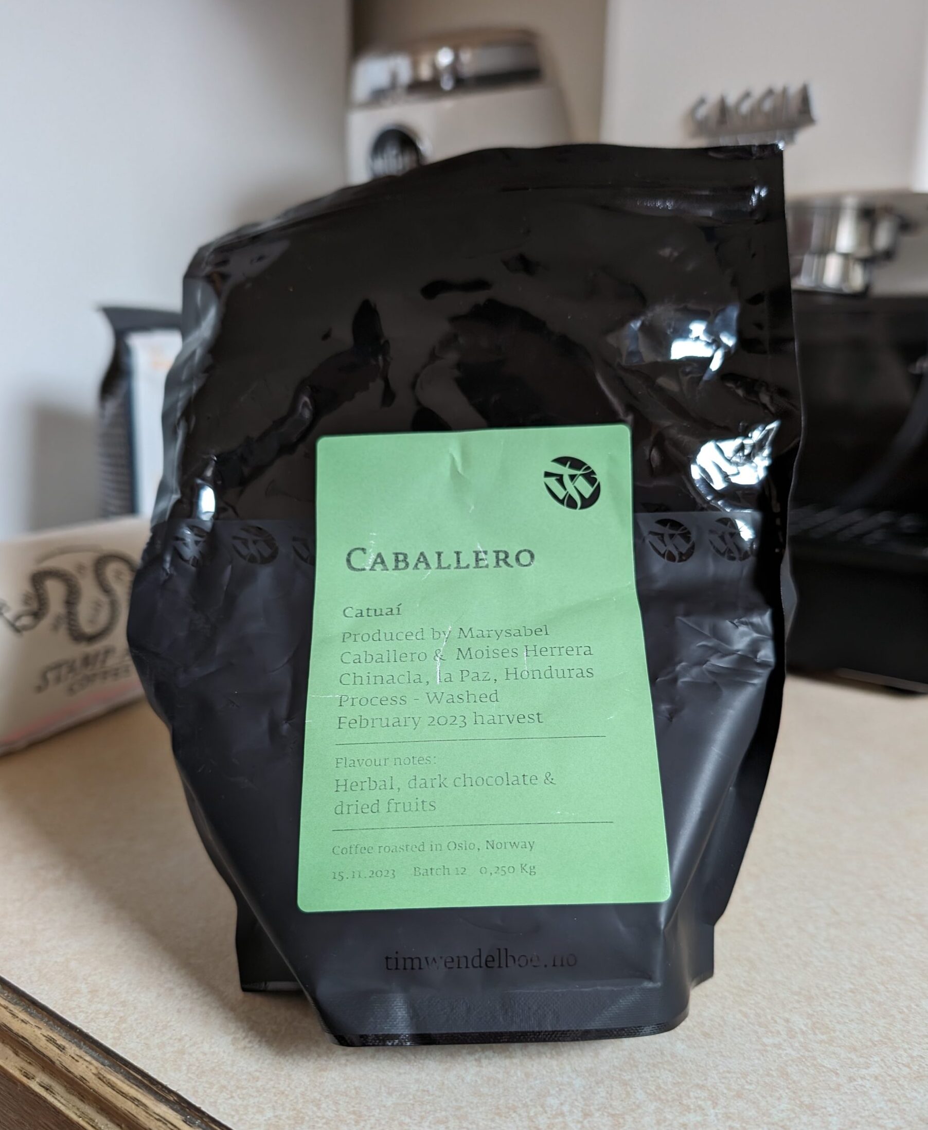 Caballero Catuai From Tim Wendelboe Useless Coffee Blog