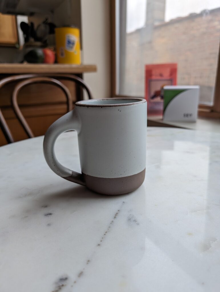 East Fork pottery mug