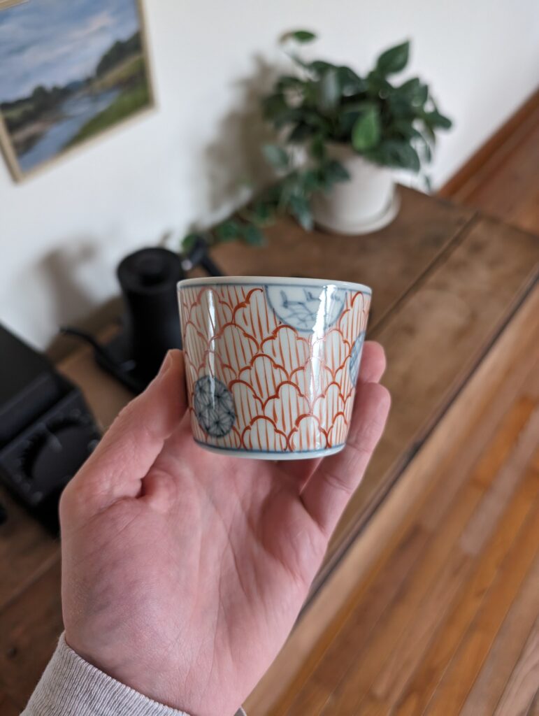 porcelain espresso cup